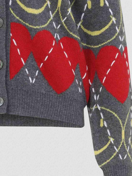  모스키노 가디건 252EA092455021506 Multicolour - MOSCHINO