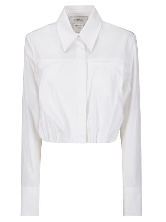 25FW 스포트막스 셔츠 2522116032600 001 WHITE