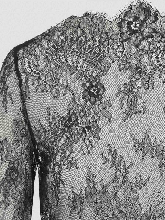  알베르타 페레티 긴팔 티셔츠 021866200555 Black - ALBERTA FERRETTI