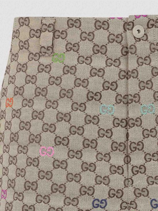 25FW 구찌 GG 캔버스 쇼츠 814728ZAS812137 - GUCCI