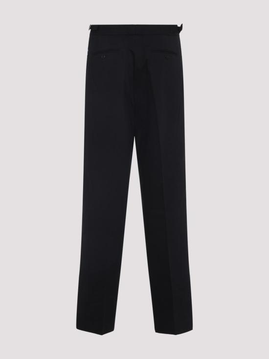  카사블랑카 스트레이트 팬츠 MPF25TR32101BLACK Black - CASABLANCA