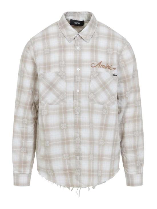  아미리 긴팔 셔츠 AMSTFL1015LIGHT Camel