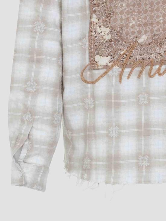  아미리 긴팔 셔츠 AMSTFL1015LIGHT Camel - AMIRI