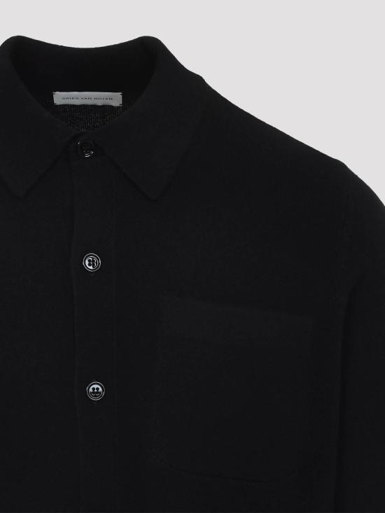  드리스 반 노튼 긴팔 셔츠 2520212062704900 Black - DRIES VAN NOTEN