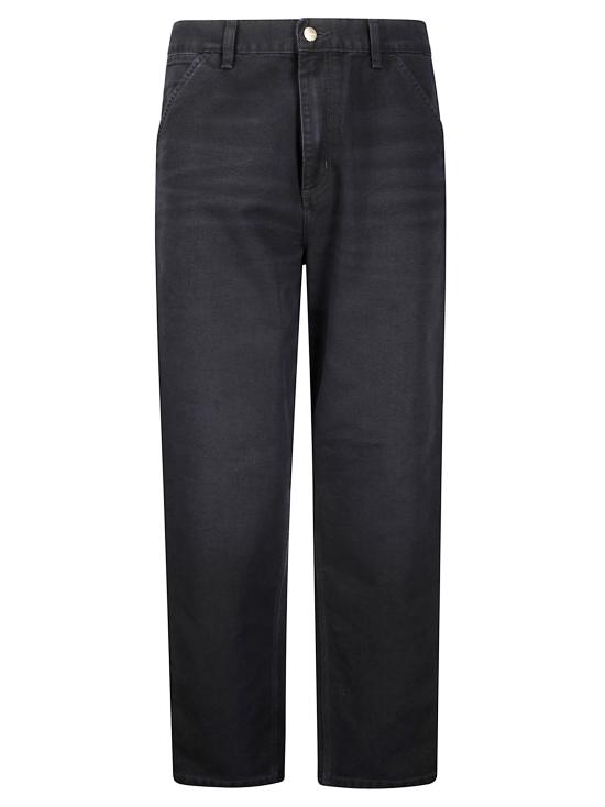 25FW 칼하트 WIP 스트레이트 팬츠 I034798 894O32 Black Stone Canvas