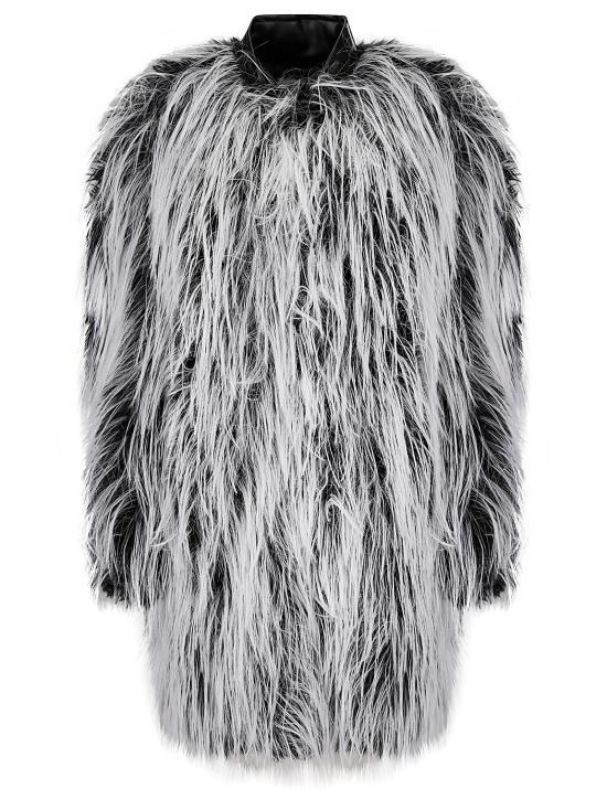 25FW 스포트막스 ADESSO 아데소 포 퍼 코트 2522456033600 001 NEROBIANCO