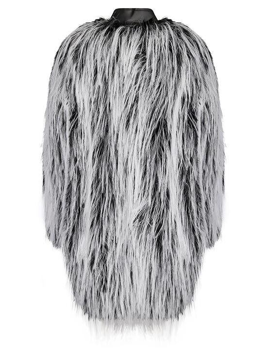 25FW 스포트막스 ADESSO 아데소 포 퍼 코트 2522456033600 001 NEROBIANCO - SPORTMAX