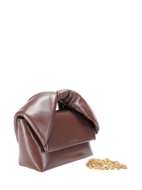 25FW JW앤더슨 토트백 HB0752LA0376 660 CHOCOLATE BROWN - JW ANDERSON