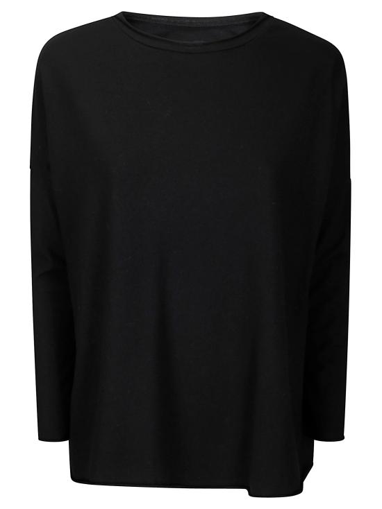 25FW 라보아트 긴팔 티셔츠 L962FM0060035 003 BLACK