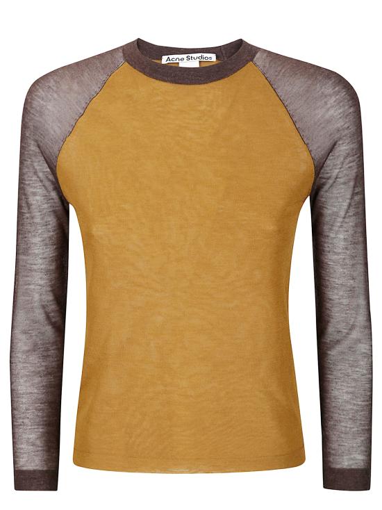 25FW 아크네 스튜디오 긴팔 티셔츠 A60588 AO1 CAMEL BROWN