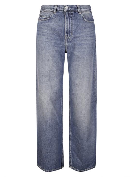 25FW 칼하트 WIP 스트레이트 팬츠 I030497 014L BLUE DARK USED WASH