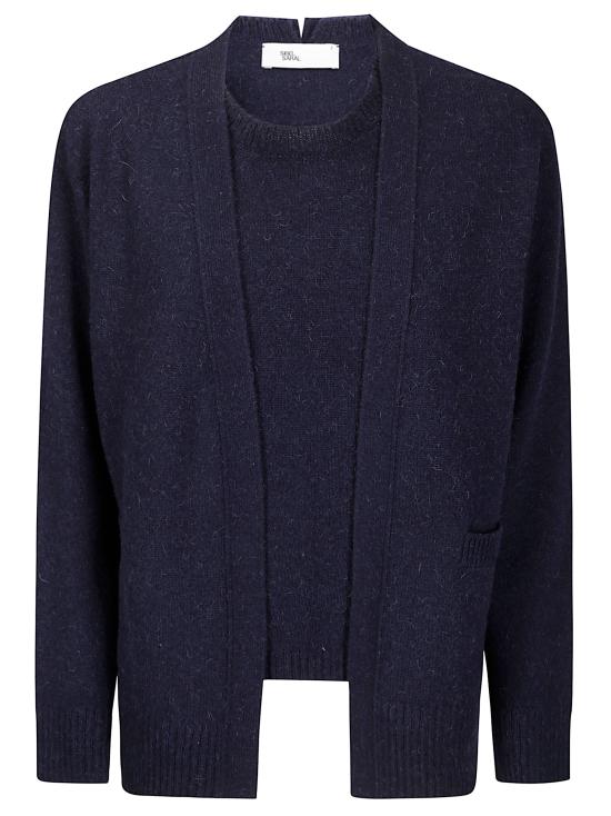 25FW 사이블사렐 후드 티셔츠 FW25K16 3 NAVY