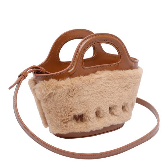 25FW 마르니 토트백 BMMP0067U0 P868100V42 Beige - MARNI