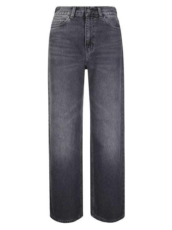 25FW 칼하트 WIP 스트레이트 팬츠 I030497 894L Black Dark Used Wash