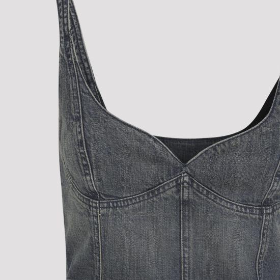 25FW 발렌시아가 민소매 티셔츠 849811 TTW76 3394 Black - BALENCIAGA