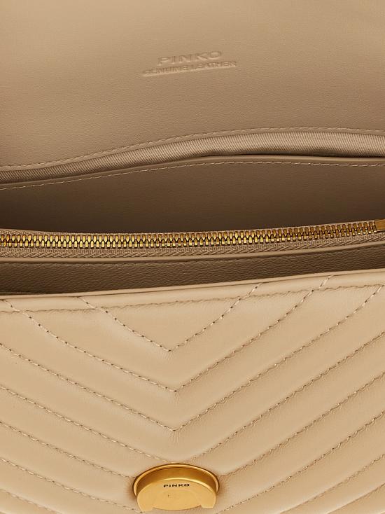 26SS 핑코 토트백 100044A0GKC50Q Beige - PINKO