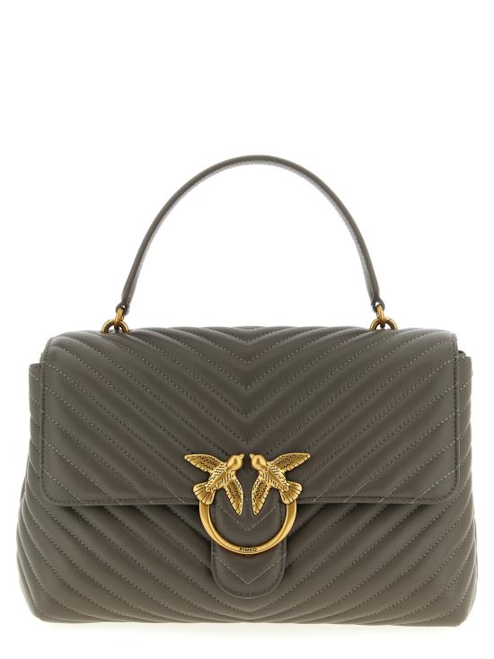 26SS 핑코 토트백 100042A0GKK33Q Gray