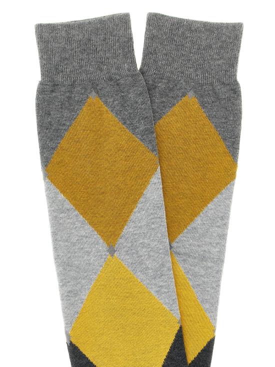 25FW 발렌타인 양말 BMX03114CT195475 Gray - BALLANTYNE