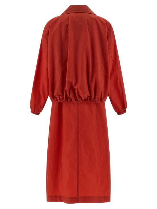 25FW 마벨 트렌치 코트 IRYNAFLAMERED Red - MARBELL