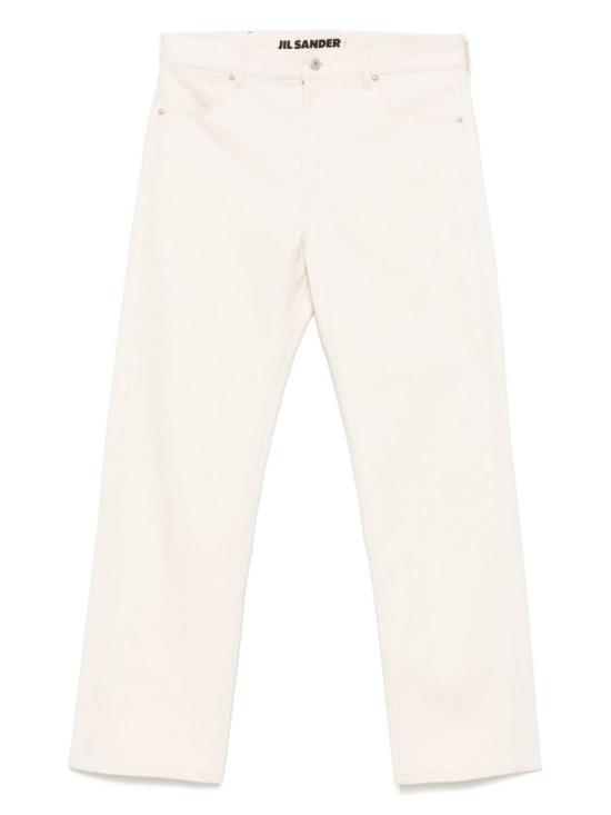 25FW 질샌더 데님 팬츠 J47KA0266 J46545 280 WHITE