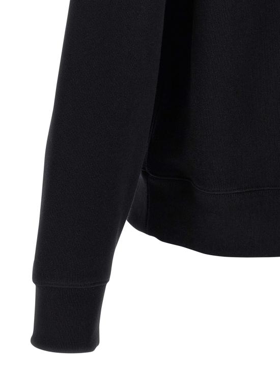 25FW 버버리 EKD 체크 코튼 후드 티셔츠 8116060BLACK Black - BURBERRY