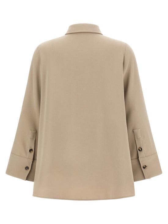 25FW 알베르토비아니 블라우스 MM851AC003019 Beige - ALBERTO BIANI