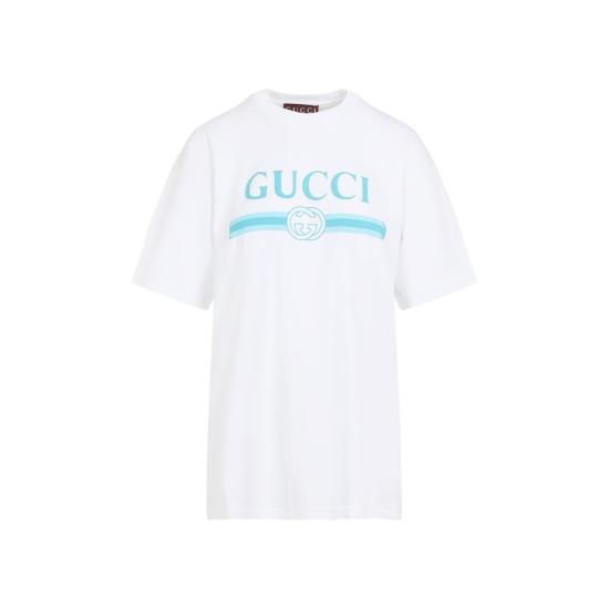 25FW 구찌 반팔 티셔츠 837959 XJHGY 9081 WHITE