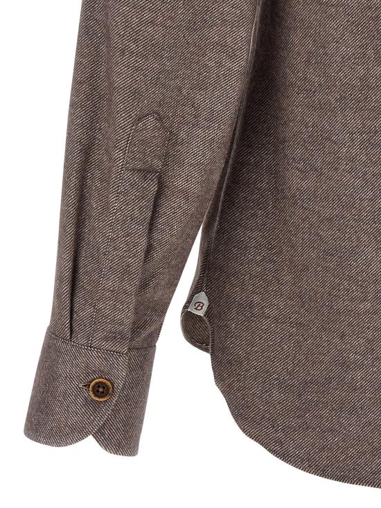 25FW 보리엘로 긴팔 셔츠 210605 Brown - BORRIELLO