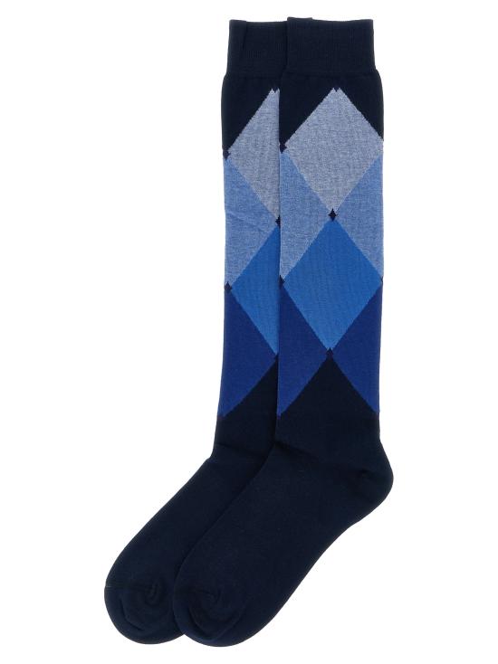 25FW 발렌타인 양말 BMX03114CT193512 Blue - BALLANTYNE