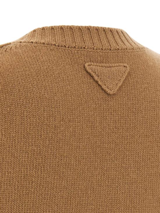 25FW 프라다 가디건 P24T2BSOOO173PF0C59 Brown - PRADA