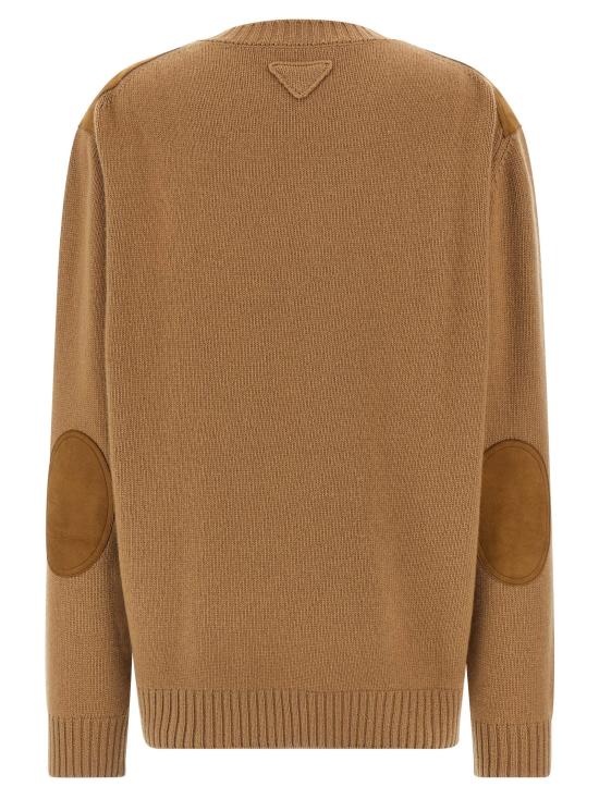 25FW 프라다 가디건 P24T2BSOOO173PF0C59 Brown - PRADA