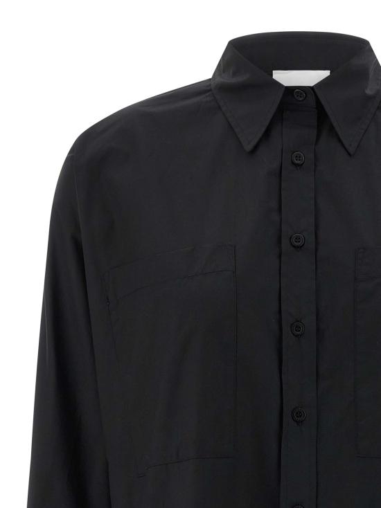 25FW 누드 블라우스 1103W2567709 Black - NUDE