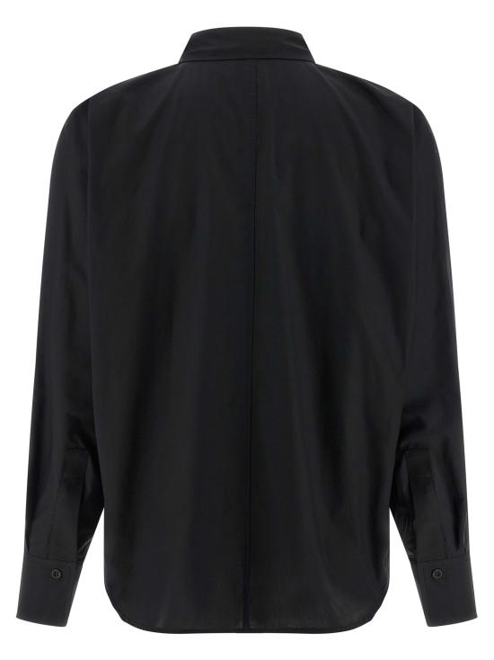 25FW 누드 블라우스 1103W2567709 Black - NUDE