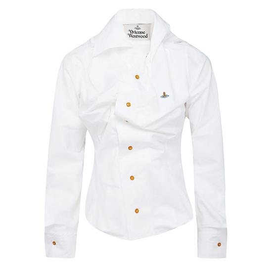 25FW 비비안웨스트우드 셔츠 1501000CW009QA401 WHITE