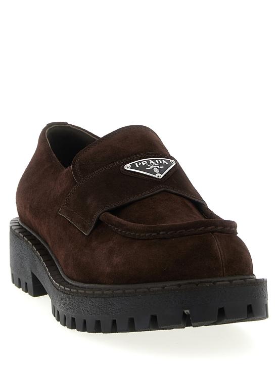 25FW 프라다 로퍼 2DE151FG001103F0003 Brown - PRADA