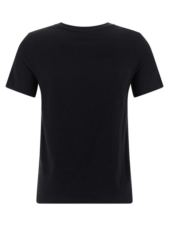 25FW 메종키츠네 레이디 폭스 레귤러 티셔츠 PW00122KJ7026P199 Black - MAISON KITSUNE