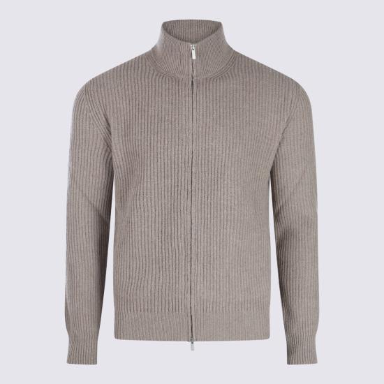 25FW 라르디니 집업 니트 LMML374AA65040420 Beige