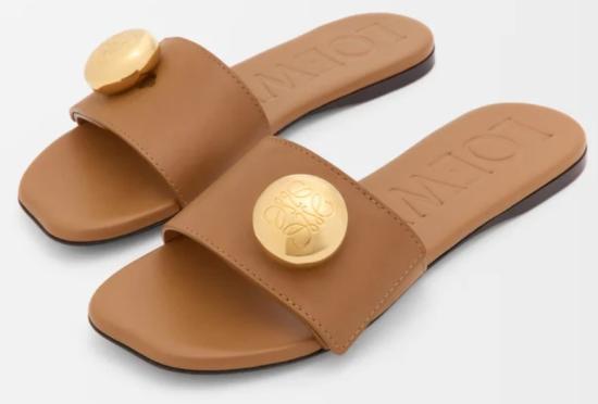 25FW 로에베 뮬/슬리퍼 L815465XB0 3980 OAK