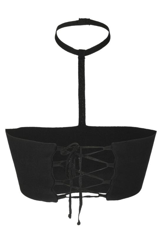  안드레아 아다모 민소매 티셔츠 ADPS23TO15947473 Black - ANDREA ADAMO