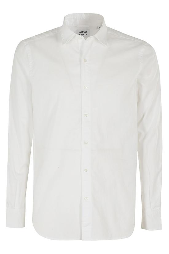  아스페시 긴팔 셔츠 CC02 F025 094 White