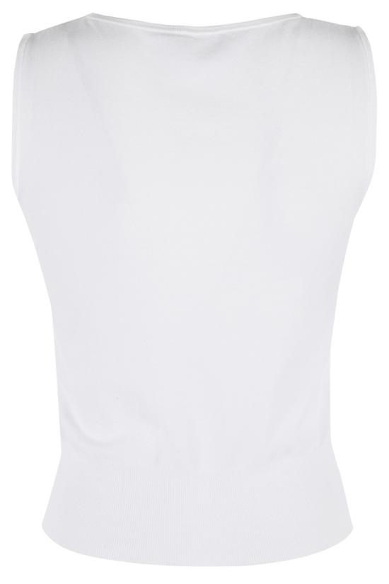 25SS 로베르토 콜리나 민소매 티셔츠 B31014 096 White - ROBERTO COLLINA