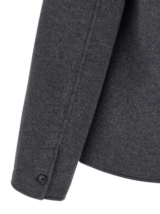 25FW 아미 플란넬 자켓 HJK844WV0022055 - AMI