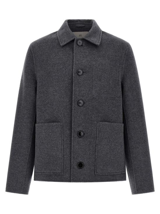 25FW 아미 플란넬 자켓 HJK844WV0022055