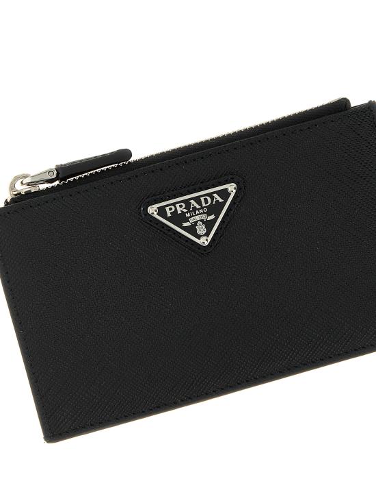 25FW 프라다 명함지갑 2MC086QHHF0002 Black - PRADA