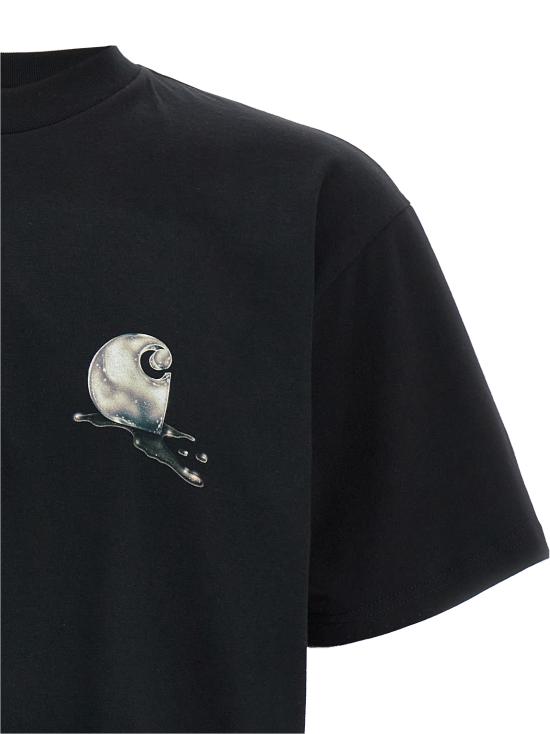 25FW 칼하트 WIP 반팔 티셔츠 I03520889XX Black - CARHARTT WIP