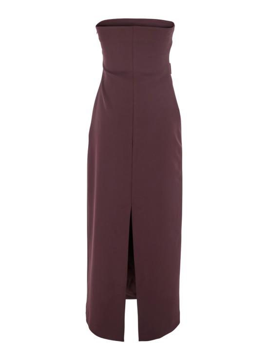 25FW 플레인 롱 원피스 39854278188 Bordeaux - PLAIN