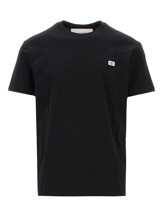 25FW 발렌티노 가라바니 반팔 티셔츠 7V3MG10V AQ80NO Black