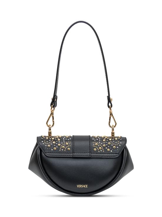 25FW 베르사체 숄더백 10200891A16216 1B00O BLACK VERSACE GOLD PALLADIUM - VERSACE