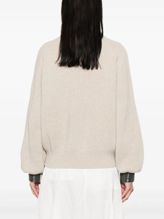 25FW 브루넬로 쿠치넬리 스웨터 M12723300 C9731 RUSTIC BEIGE - BRUNELLO CUCINELLI