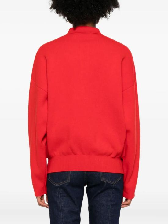 25FW 자크뮈스 스웨터 SWW00623AK00276 470 RED - JACQUEMUS